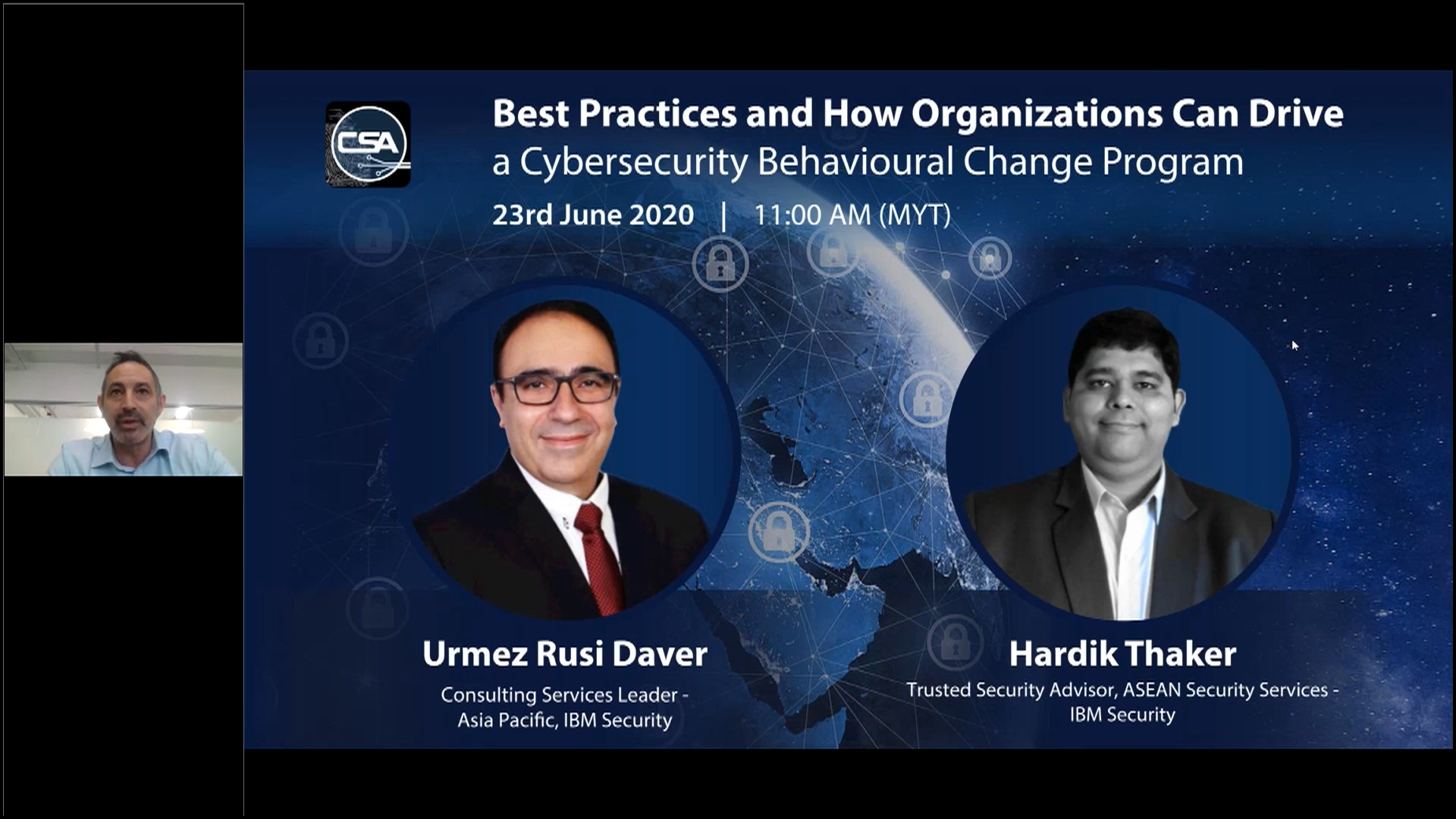 IBM Security Webinar - Best Practices & How Organizations Can Drive a Cybersecurity Behavioural Change Program - ATTENDANCE SG.